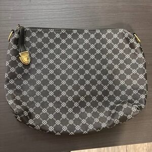 Elegant Black Patterned Women's Bag